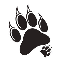 Seamless vector pattern of animal paw prints, perfect for any nature-inspired design or wallpaper