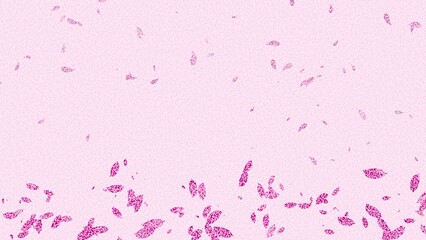 Pink Paint Splashes Background.