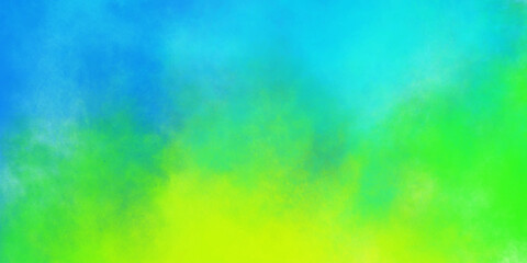 Blue and green watercolor gradient background abstract