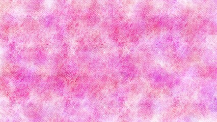 Pink Fabric Texture. Light Sky Lavender Watercolor Background.