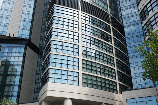 Modern architecture reflects life in Kyiv's heart - Powered by Adobe