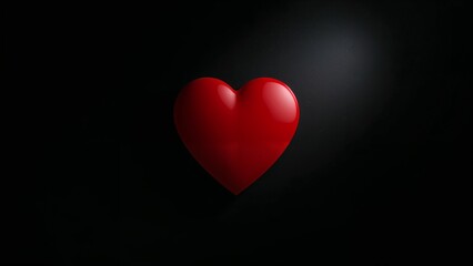 Red Heart Symbol Love, Romance, Passion, and Affection
