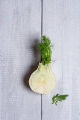 Fennel Bulb With Sprouting Greens, Ideal For Culinary Dishes