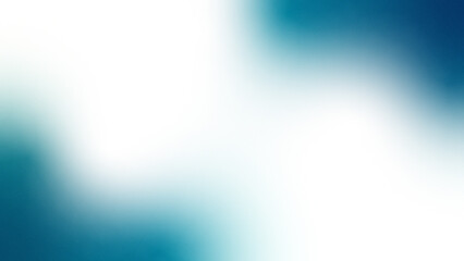  White dark blue teal cyan turquoise emerald petrol abstract background. Color gradient ombre blend. Smooth transition fade. Bright light flash glow shimmer neon metallic. Noise grain mesh blur.
