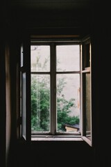 Fototapeta premium window in the old house