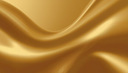 abstract gold color background with curves and waves modern golden business and technology 3d wallpaper design metallic gradient silk texture