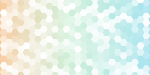 Minimalist abstract background with liquid shape gradation. Template banner gradient color with geometric element. Vector illustration. Eps 10