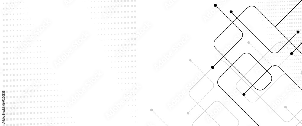 Poster vectors abstract connecting lines and dots. social networking, network connection and global communi