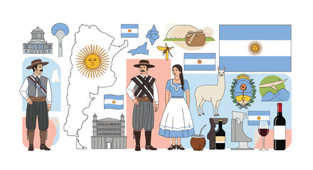 A vibrant celebration of argentina's culture heritage and natural wonders