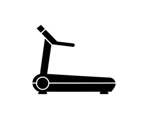 creative details treadmill icon vector Illustration