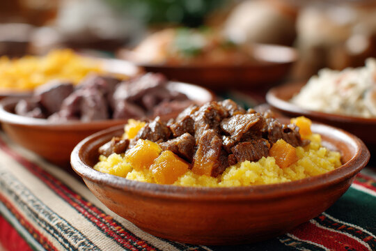 celebrate ethiopian new year with vibrant feast showcasing traditional dishes and joyful festivities