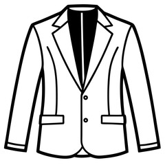 Blazer Fashion Illustration – Art Vector