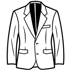 Blazer Fashion Illustration – Art Vector
