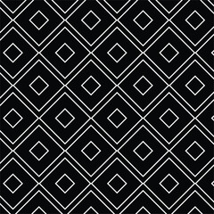 vector modern seamless geometry pattern squears,black and white abstract background pillow print monochrome retro texture design