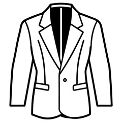 Blazer Fashion Illustration – Art Vector