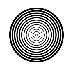 Abstract swirl symbol vector with circular motion in black. Minimal curved design element ideal for branding, tech logos, labels, badges, and futuristic digital interfaces.