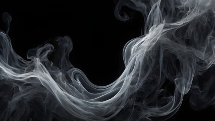  Silver and Black Abstract Plasma Design