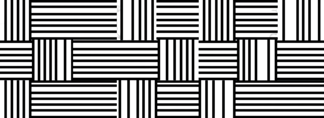 Abstract black and white geometric pattern