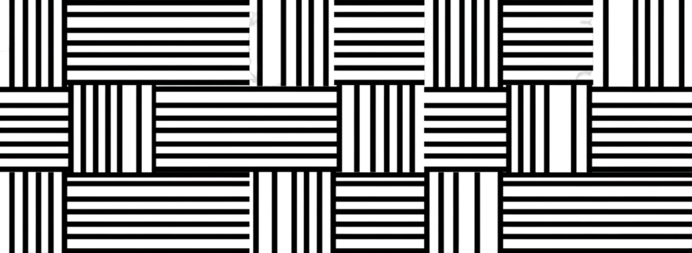 Abstract black and white geometric pattern