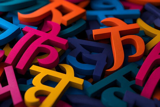 Intricate indian language wooden stamps symbolize creativity and craftsmanship in traditional artisan techniques found in local markets