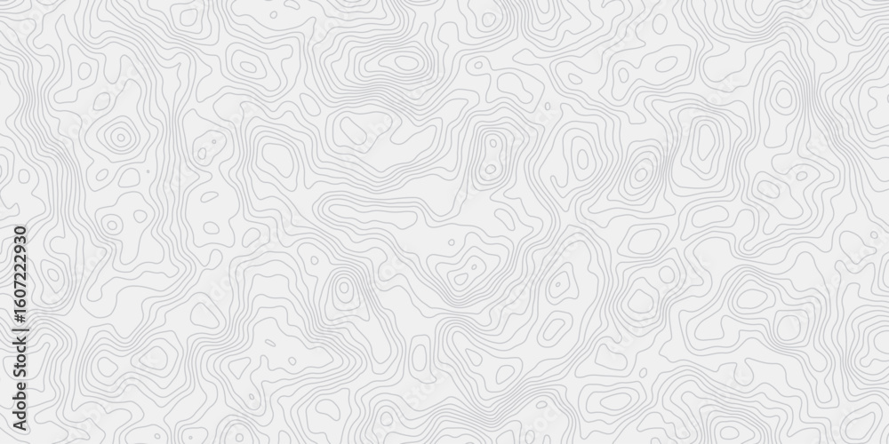 Poster abstract topographic wave map lines pattern white background creating a minimal design element wallp