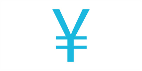simple icon yuan money symbol vector illustration