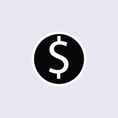 money icon dollar vector illustration