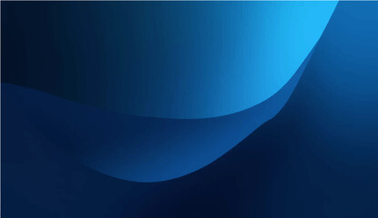Blue Abstract Wave Background with Flowing Lines and Gradient Texture
