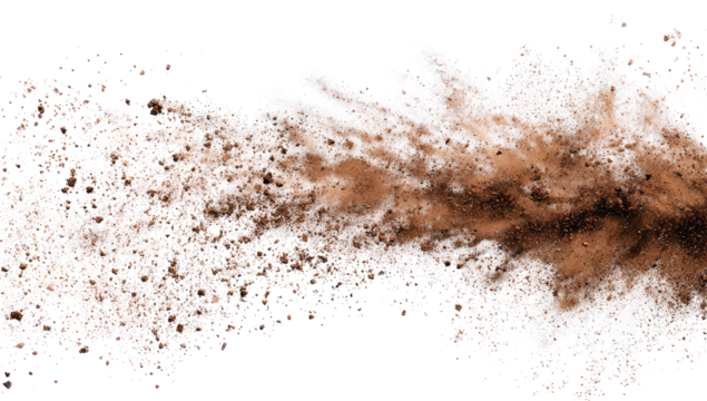 Abstract Spatter Painting