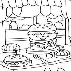 Silhouette of a man with a sword and shield ready for battle warrior fighter