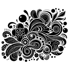 Silhouette of a Man Standing with Arms Crossed on a White Background male person