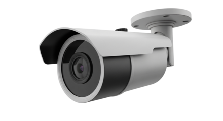 Security camera for surveillance and safety isolated PNG with Transparent Background