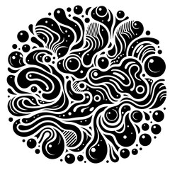 Silhouette of a single red rose with a stem and leaves flower