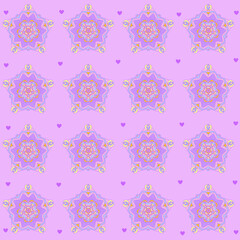 seamless mandala pattern