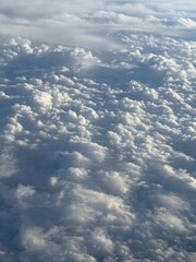 blue sky with clouds