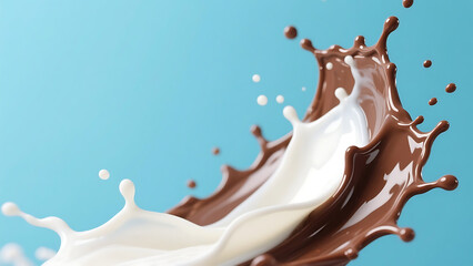 milk chocolate splash