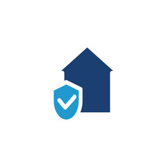 home insurance colored icon vector illustration