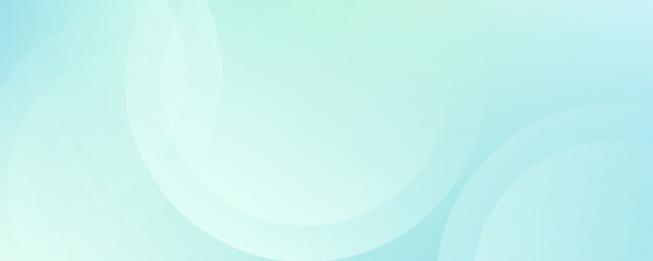 Minimalist banner background. Green and blue gradations.Circle geometric background. Simple design. Vector. EPS 10