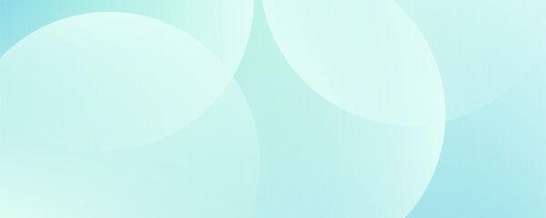 Minimalist banner background. Green and blue gradations.Circle geometric background. Simple design. Vector. EPS 10