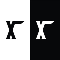 Initial Letter X Logo Vector Design.
