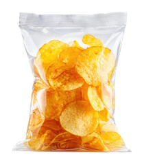 Crispy snack consumption grocery store food product healthy lifestyle isolated on transparent background