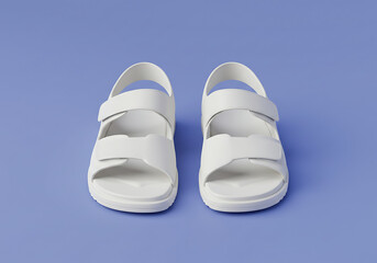 white baby shoes mockp