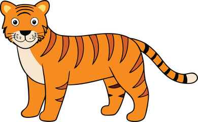 tiger vector illustration
