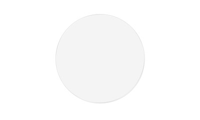 Glass Ball on Transparent Glass Sheet and Plastic Panel with Glossy Surface and Clear Reflections