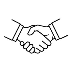 Handshake Icon - Partnership and Agreement Symbol