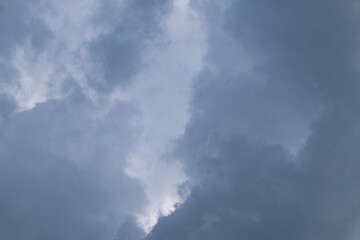 Fototapeta premium Cloudy sky for background on wallpaper