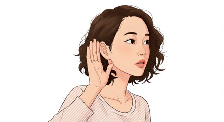 Woman Gently Misting a Potted Plant with a Vintage Sprayer