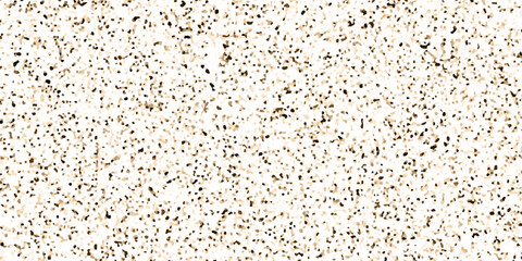 Terrazzo flooring texture polished stone and grain noise pattern old surface marble for background. brown and white paper and marble texture. quartz surface for bathroom or kitchen countertop.