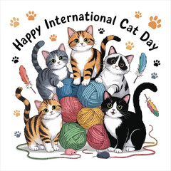 Happy International Cat Day