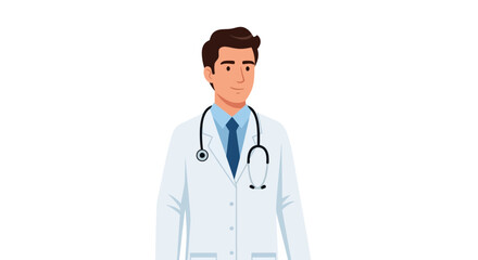 Fototapeta premium Dedicated medical doctor showcasing professionalism and expertise in healthcare field